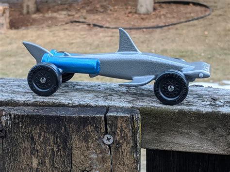Pinewood Derby Car Templates Shark