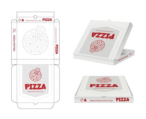 Pizza Box Design Template Free