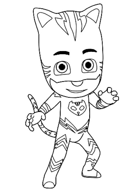 Pj Mask Coloring Pages Printable