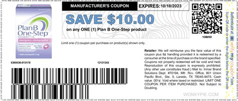 Plan B 10 Off Coupon Printable