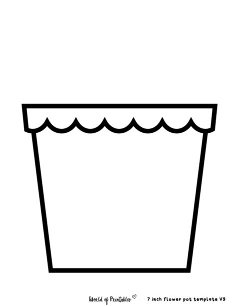 Planter Pot Template