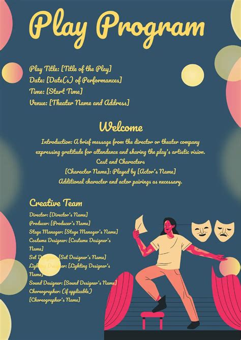 Play Programme Template