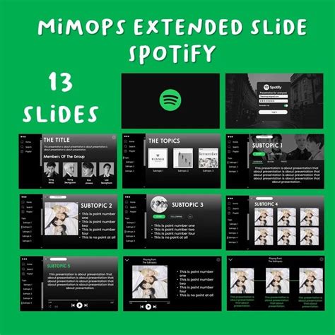 Playlist Slideshow Template
