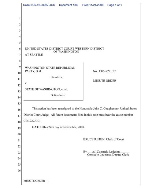 Pleading Paper Template Free