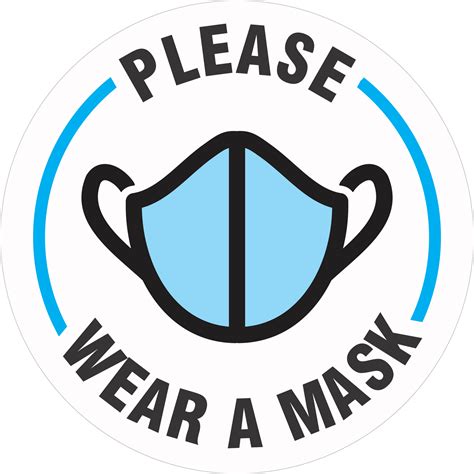 Please Wear A Mask And Sanitize Sign Printable