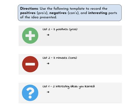 Plus Minus Interesting Template