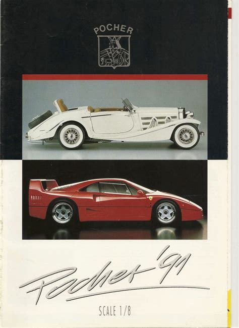 Pocher Models Catalogue