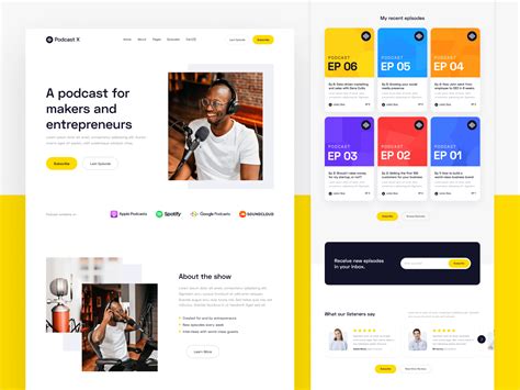Podcast Site Template