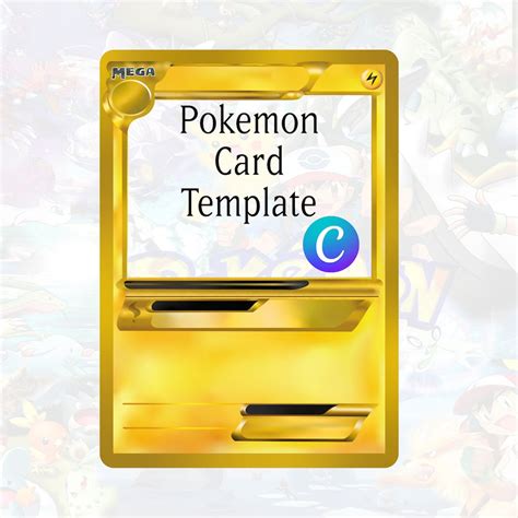 Pokemon Card Background Template