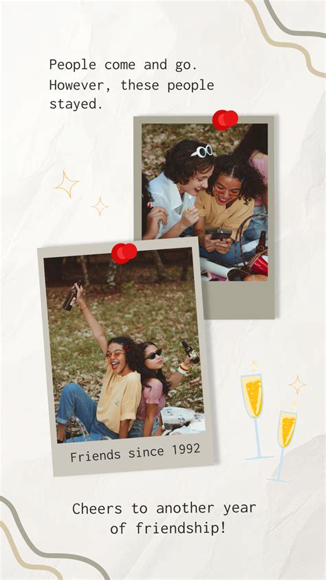 Polaroid Collage Template