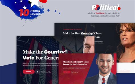Political Website Templates
