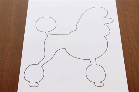 Poodle Skirt Template
