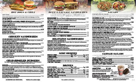 Portillos Printable Menu With Prices