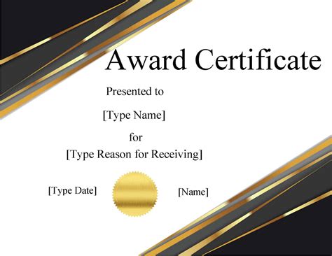 Powerpoint Certificate Templates