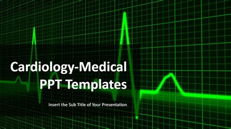 Powerpoint Electrocardiogram Templates