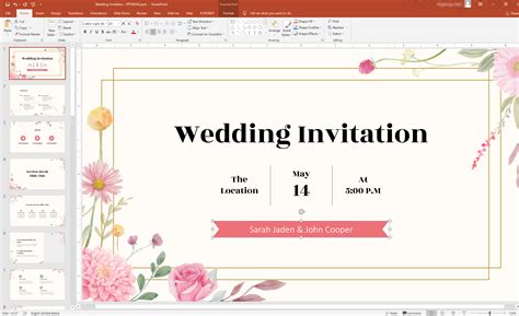 Powerpoint Invitation Template