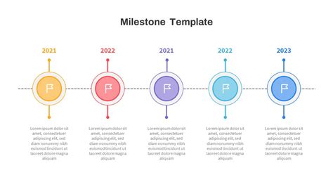 Powerpoint Milestone Template