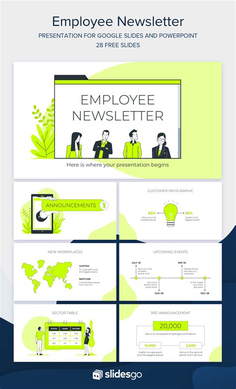 Powerpoint Newsletter Templates