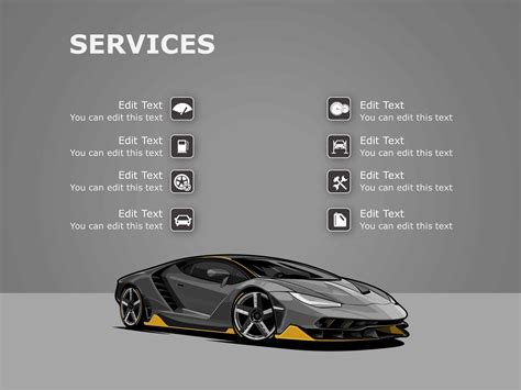 Powerpoint Template Car