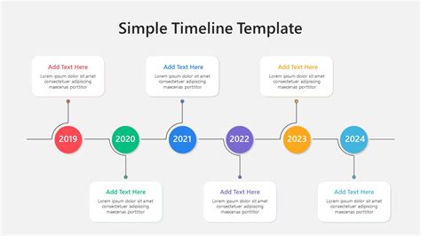 Powerpoint Template Timeline