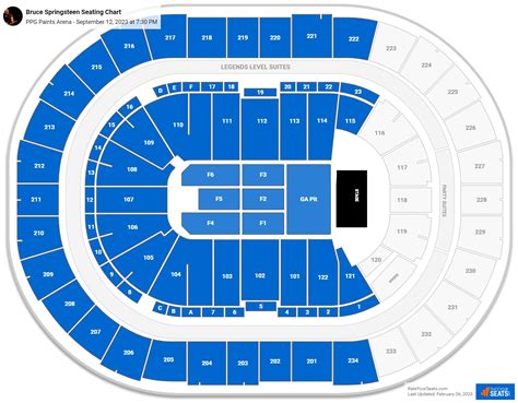 Ppg Paints Arena Seating Chart Concert