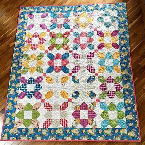 Prairie Flower Quilt Pattern Free