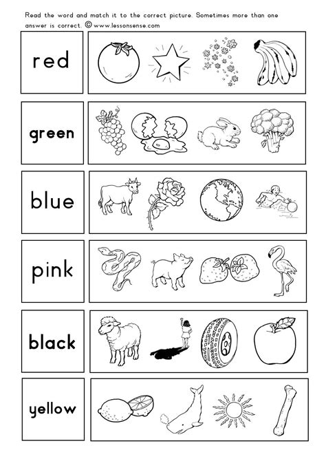 Pre K Printable Worksheets