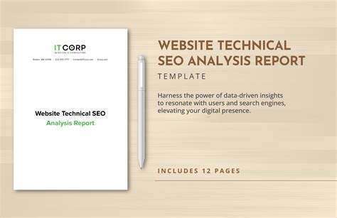 Pre Seo Site Analysis Report Template