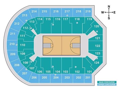 Premier Center Seating Chart