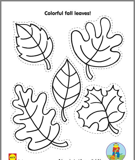 Preschool Leaves Printables