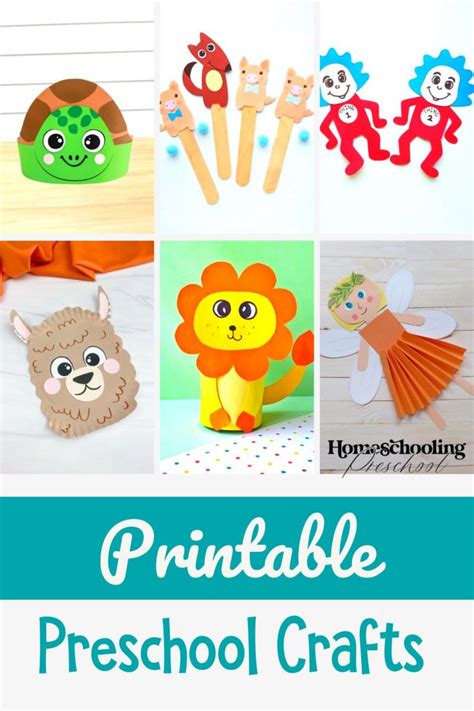 Preschool Printable Crafts