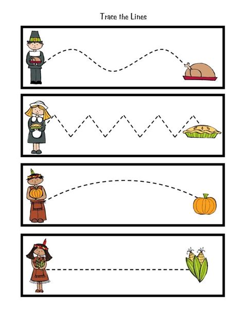 Preschool Printables Thanksgiving
