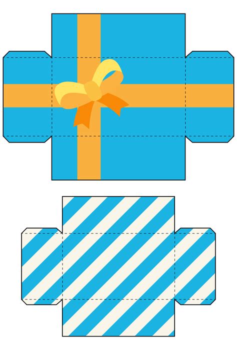 Present Box Template