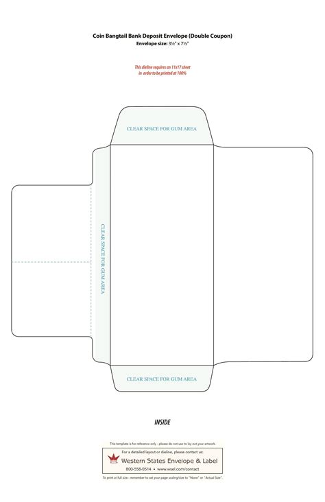 Print An Envelope Template