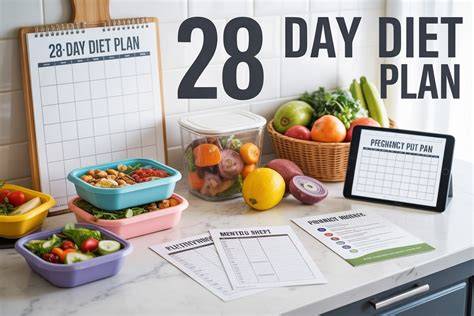 Printable 28 Day Diet Plan Menu