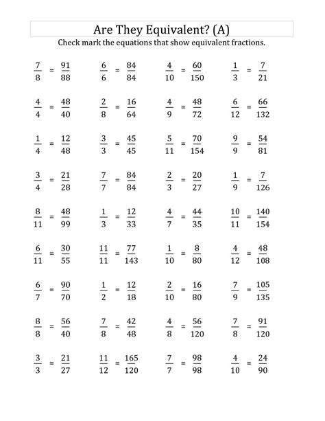 Printable 6th Grade Worksheets