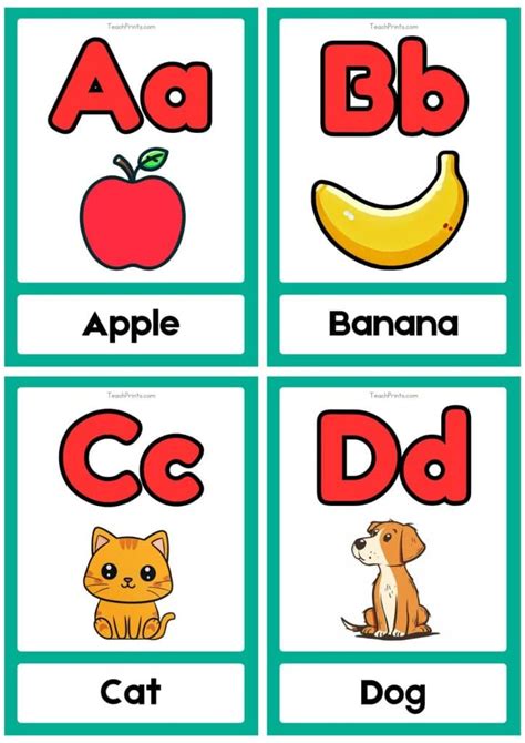 Printable Alphabet Flashcards