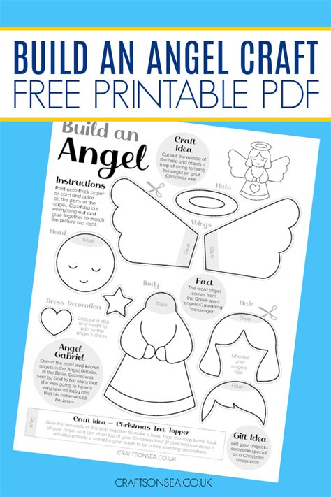 Printable Angel Craft