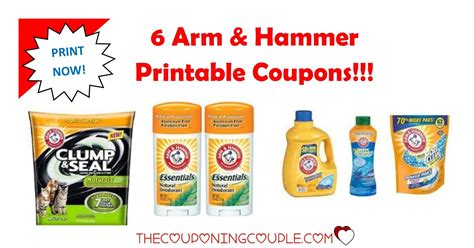 Printable Arm And Hammer Coupons