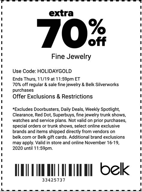 Printable Belk Coupons In-store Today