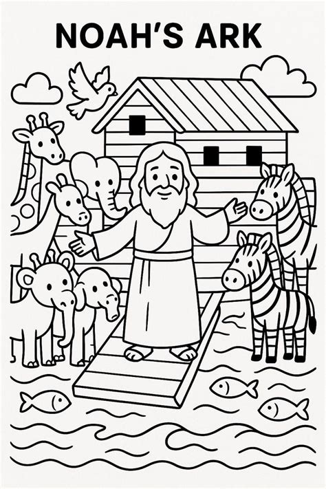 Printable Bible Story Coloring Sheets