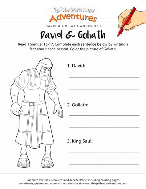 Printable Bible Worksheets