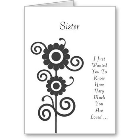 Printable Birthday Cards For Sister