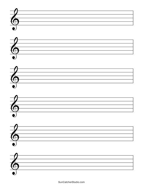 Printable Blank Sheet Music Free