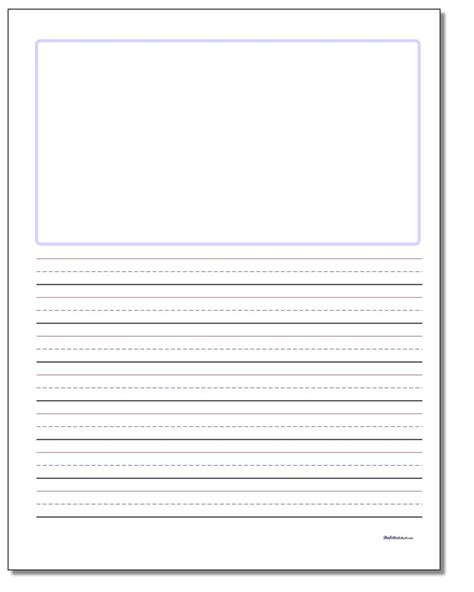 Printable Blank Writing Pages