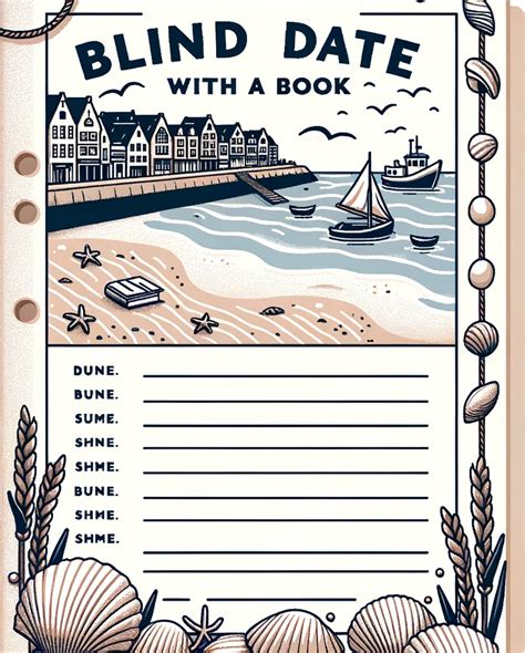 Printable Blind Date With A Book