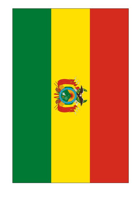 Printable Bolivia Flag