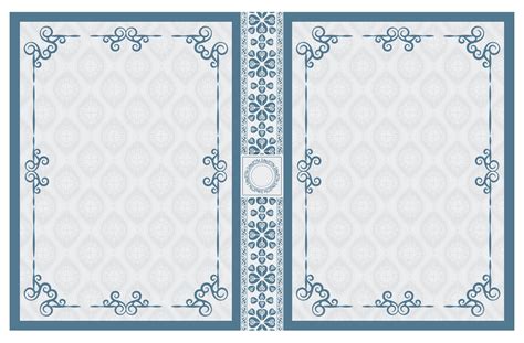 Printable Book Cover Template