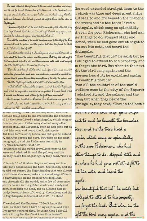 Printable Book Pages