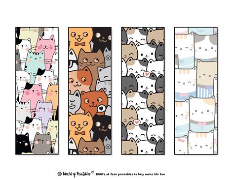 Printable Bookmarks Cute